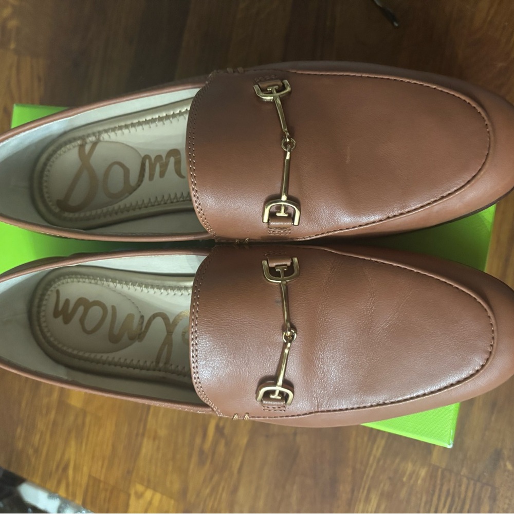 Sam Edelman Loraine Saddle Leather Loafers 6